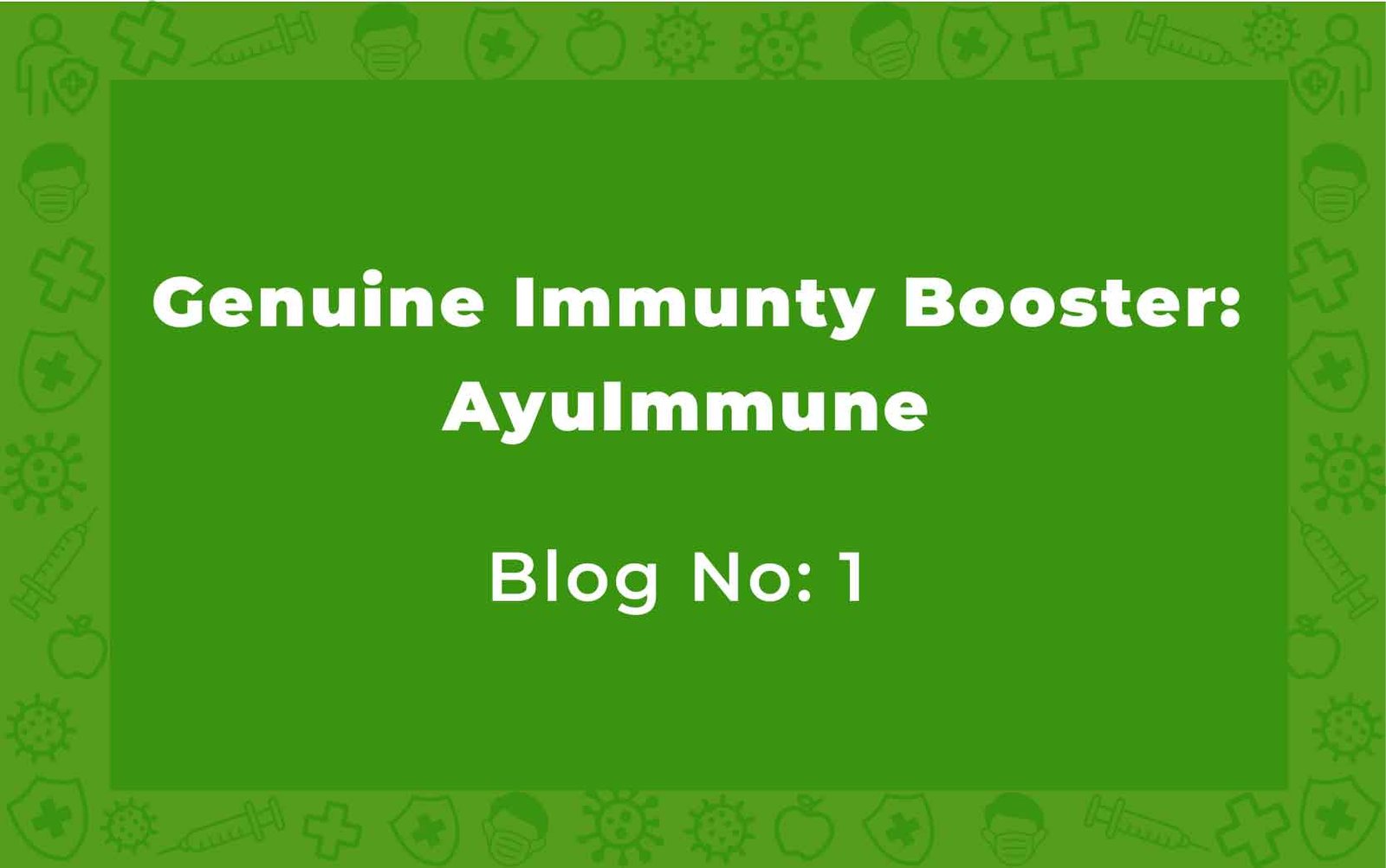 Genuine Immunity Booster AyuImmune