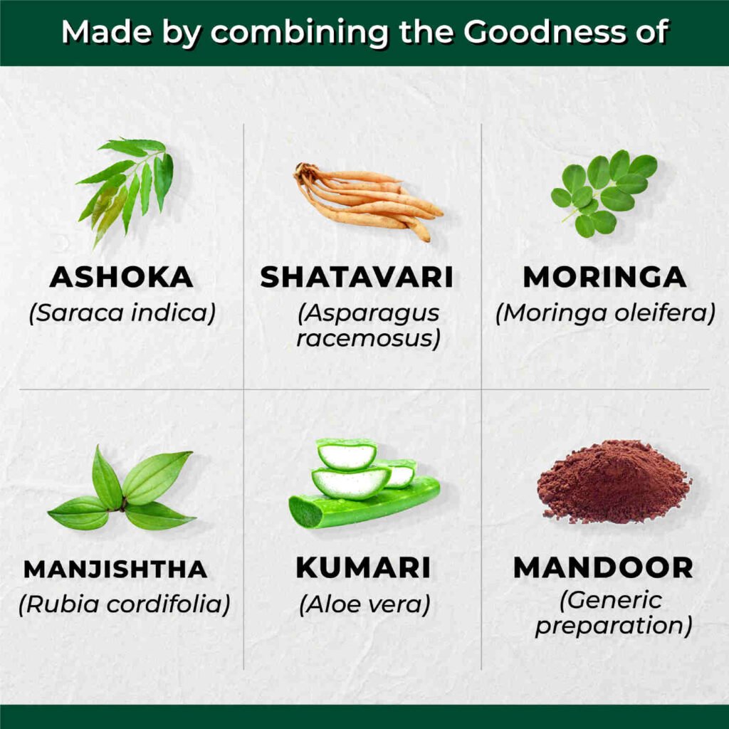 AyuQueen Tablets Key Ingredients