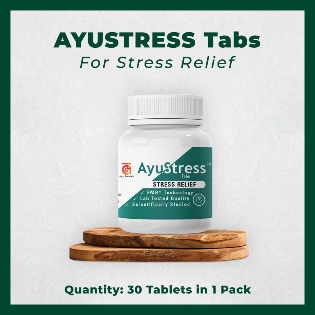 AyuStress Tablets for Stress Relief